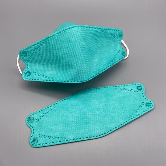 Einweg-Gesichtsmasken, 3-lagige Einweg-Zivilmasken für Erwachsene, staubdichter Vliesstoff plus schmelzgeblasene Stoffmasken, 54 Haze-Vlies-Gesichtsmaske